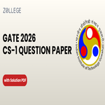GATE 2026 CS 1 Question Paper with Answer Key and Solution PDF